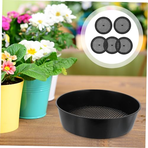 GARIOUANS 5 Stück Teiliges Gartensieb aus Robustem Recyceltem Kunststoff Leichtes Handsieb mit Praktischem Tragegriff zum Filtern von Erde Sand und Kompost für Effiziente Gartenarbeit GARIOUANS 5 Stück Teiliges Gartensieb aus Robustem Recyceltem Kunststoff Leichtes Handsieb mit Praktischem Tragegriff zum Filtern von Erde Sand und Kompost für Effiziente Gartenarbeit von GARIOUANS