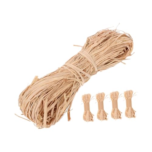 GARIOUANS 5 Stück Teiliges Natur-raffia Bastband pro Dekoratives Bastpapierband für Floristen DIY Handwerk Blumensträuße Geschenkverpackung Vielseitig für Kreative Bastelprojekte GARIOUANS 5 Stück Teiliges Natur-raffia Bastband pro Dekoratives Bastpapierband für Floristen DIY Handwerk Blumensträuße Geschenkverpackung Vielseitig für Kreative Bastelprojekte von GARIOUANS