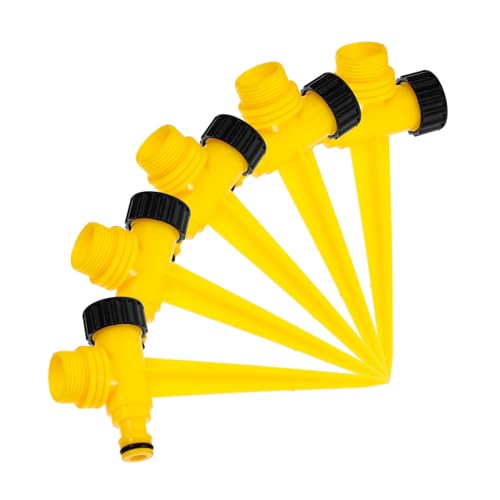 GARIOUANS 5 Stück Teiliges Rasensprenger Halterung aus Langlebigem Kunststoff mit Spitzen Erdspießen Installieren und Verbindbar Stabiler Sprinklerhalter für Automatische Gartenbewässerung GARIOUANS 5 Stück Teiliges Rasensprenger Halterung aus Langlebigem Kunststoff mit Spitzen Erdspießen Installieren und Verbindbar Stabiler Sprinklerhalter für Automatische Gartenbewässerung von GARIOUANS