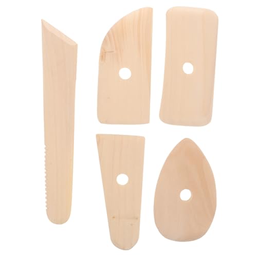 GARIOUANS 5 Stück Teiliges Töpferwerkzeug Holz Modellierwerkzeuge Bildhauer Werkzeug für Tonkunst Anfänger und Profi Vielseitig Einsetzbar für Feine Detailgestaltung und Kreative GARIOUANS 5 Stück Teiliges Töpferwerkzeug Holz Modellierwerkzeuge Bildhauer Werkzeug für Tonkunst Anfänger und Profi Vielseitig Einsetzbar für Feine Detailgestaltung und Kreative von GARIOUANS