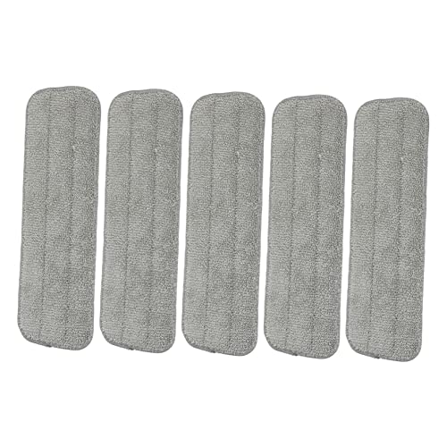 GARIOUANS 5 Stück Wiederverwendbare Mikrofaser Wischmopp Pads Teiliges und Nassreinigende Mop Pads Passend für Sprühwischer Einfache Installation und Schnelle Trocknung GARIOUANS 5 Stück Wiederverwendbare Mikrofaser Wischmopp Pads Teiliges und Nassreinigende Mop Pads Passend für Sprühwischer Einfache Installation und Schnelle Trocknung von GARIOUANS