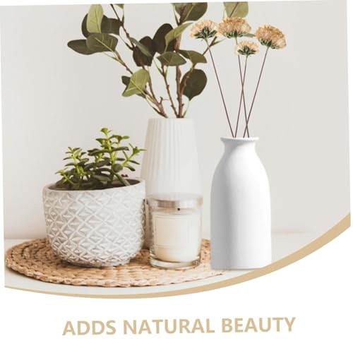 GARIOUANS 50 Stück Eisen blumenstiele Flexibel zum Basteln Künstliche Floristikstiele für DIY Trockenblumen Getrocknete Blumen Lotus Zapfen und Blumenarrangements Dekoration von GARIOUANS