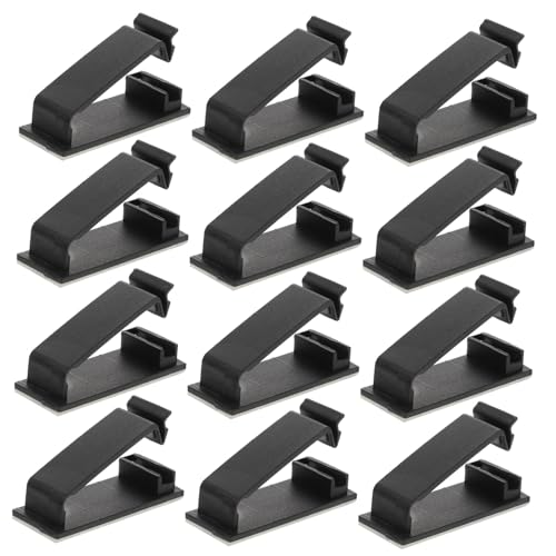 GARIOUANS 50 Stück Kabelclips für Kabelmanagement Selbstklebende Kabelhalter für Schreibtisch und Wand Praktische Drahtklammern zur Ordentlichen Kabelführung Kompatibel mit USB und GARIOUANS 50 Stück Kabelclips für Kabelmanagement Selbstklebende Kabelhalter für Schreibtisch und Wand Praktische Drahtklammern zur Ordentlichen Kabelführung Kompatibel mit USB und von GARIOUANS