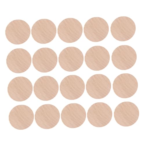 GARIOUANS 50 Stück Runde Holzscheiben Naturbelassene Holzscheiben für DIY Bastelprojekte Dekoration Umweltfreundlich und Langlebig für Kreative Handarbeiten GARIOUANS 50 Stück Runde Holzscheiben Naturbelassene Holzscheiben für DIY Bastelprojekte Dekoration Umweltfreundlich und Langlebig für Kreative Handarbeiten von GARIOUANS