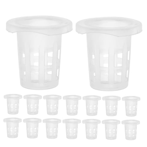 GARIOUANS 50stücke Hydrokultur Pflanzkorb Für Wasserpflanzen Wiederverwendbare Netztöpfe Für Orchideen Und Gartenpflanzen Mit Löchern Für Einfache Hydrokultur von GARIOUANS