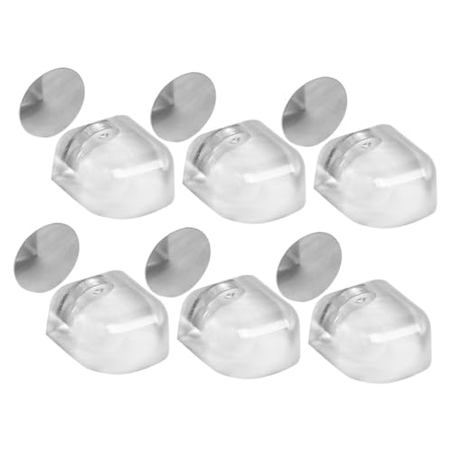 GARIOUANS 6 Stück Magnetische Türstopper aus Transparentem Silikon Unsichtbarer Selbstklebender Bodenschutz ohne Bohren Stoßdämpfend Geräuschreduzierend Wandfreundlich für Zuhause Büro GARIOUANS 6 Stück Magnetische Türstopper aus Transparentem Silikon Unsichtbarer Selbstklebender Bodenschutz ohne Bohren Stoßdämpfend Geräuschreduzierend Wandfreundlich für Zuhause Büro von GARIOUANS