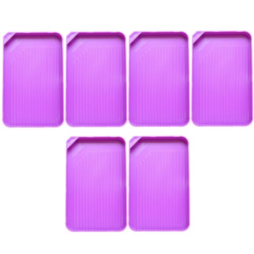 GARIOUANS 6 Stück Teiliges Rhinestone Aufbewahrungsset Diamant Malerei Zubehör Multi Grid Sortier Tabletts für Strasssteine für DIY Bastelprojekte und Schmuckherstellung GARIOUANS 6 Stück Teiliges Rhinestone Aufbewahrungsset Diamant Malerei Zubehör Multi Grid Sortier Tabletts für Strasssteine für DIY Bastelprojekte und Schmuckherstellung von GARIOUANS