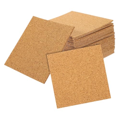 GARIOUANS 60 Stck Selbstklebende Korkplatten Quadratisch mit Rückseitigem Kleber Vielseitige Korkuntersetzer und Bastelmaterial für DIY Projekte Tischschutz und Dekoration GARIOUANS 60 Stck Selbstklebende Korkplatten Quadratisch mit Rückseitigem Kleber Vielseitige Korkuntersetzer und Bastelmaterial für DIY Projekte Tischschutz und Dekoration von GARIOUANS