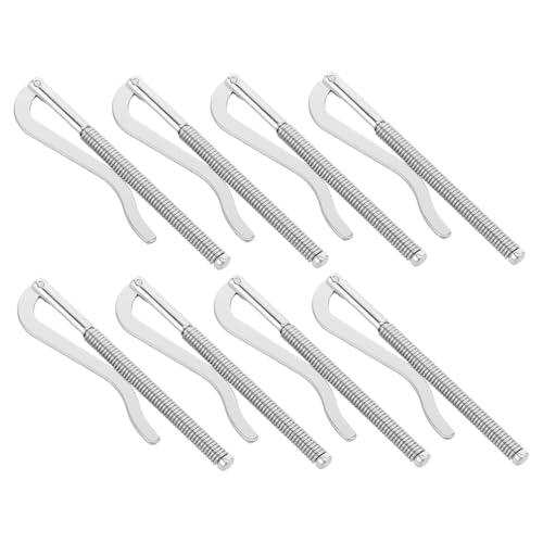 GARIOUANS 8 Stück Teiliges Federstahl Geldklammern für Geldscheine und Kreditkarten Robuste Metallklammern als Ersatz für Bifold Geldbörsen Langlebige Feder-Insert Bars für DIY Wallets GARIOUANS 8 Stück Teiliges Federstahl Geldklammern für Geldscheine und Kreditkarten Robuste Metallklammern als Ersatz für Bifold Geldbörsen Langlebige Feder-Insert Bars für DIY Wallets von GARIOUANS