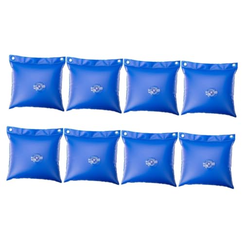 GARIOUANS 8 Stück Teiliges Pool Wandbeutel aus Robustem PVC Stabiler Poolabdeckungs Halter für Winterabdeckungen Vielseitig Einsetzbar zum Aufhängen von Schwimmzubehör Stilvolles Design für von GARIOUANS