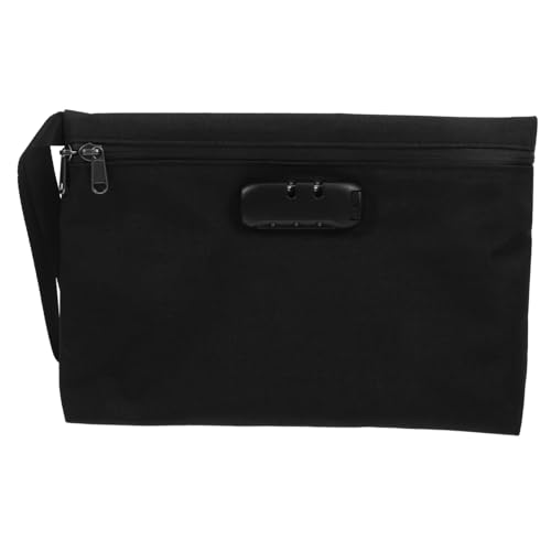 GARIOUANS Abschließbare Spritzwassergeschützte Aufbewahrungstasche mit Zahlenschloss Sichere Dokumenten Geldtasche für Unterlagen Bargeld Smartphone und Kreditkarten Robust und Zuverlässig GARIOUANS Abschließbare Spritzwassergeschützte Aufbewahrungstasche mit Zahlenschloss Sichere Dokumenten Geldtasche für Unterlagen Bargeld Smartphone und Kreditkarten Robust und Zuverlässig von GARIOUANS