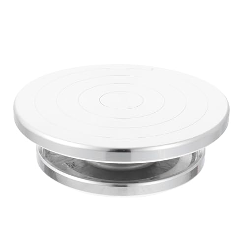 GARIOUANS Aluminiumlegierung Töpferscheibe Drehbarer Drehteller für Keramik Modellbau Langlebig Robust für Anfänger und Profi Geeignet von GARIOUANS