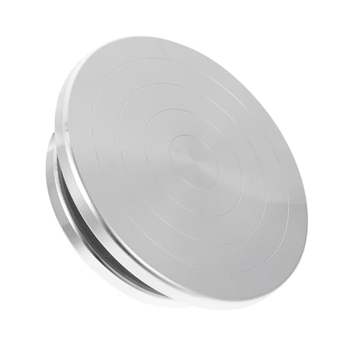 GARIOUANS Aluminiumlegierung Töpferscheibe Drehbarer Drehteller für Keramik Modellieren Robust und Langlebig für Anfänger und DIY Töpferkunst von GARIOUANS