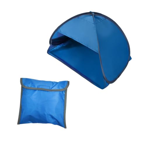 GARIOUANS Automatisches Strandzelt Tragbares Sonnenschutz Beach Canopy UV Schutz Schnelles Aufbauen Leichtes Camping Sonnendach für Outdoor Angeln Picknick Juwelblau von GARIOUANS