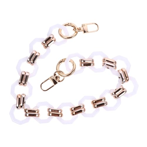 GARIOUANS Barocke Transparente Acryl Resin taschenkette Abnehmbarer Schulterriemen Ersatz für Handtaschen Umhängetasche Tote Strapazierfähiges Umweltfreundliches Accessoire für Damen von GARIOUANS