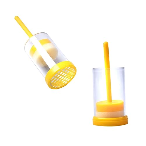 GARIOUANS Bienenkönigin Markierungsflasche Mit Kolben Kunststoff Imkereiausrüstung Für Bienenzucht Einfach Zu Bedienen Zur Identifizierung Der Bienenkönigin GARIOUANS Bienenkönigin Markierungsflasche Mit Kolben Kunststoff Imkereiausrüstung Für Bienenzucht Einfach Zu Bedienen Zur Identifizierung Der Bienenkönigin von GARIOUANS