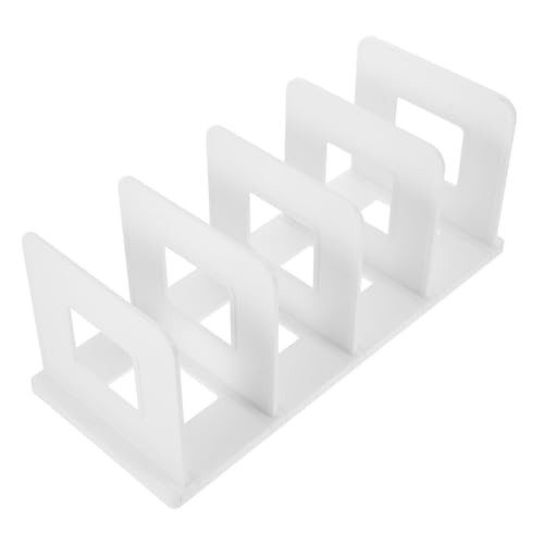 GARIOUANS Bücherhalter Ständer Aus Kunststoff Praktischer Buch-Organizer rutschfeste Pads Für Stabilen Stand Dekorative Buchstütze Für Schreibtisch Und Bücherregal Leicht Zu Handhaben Und La GARIOUANS Bücherhalter Ständer Aus Kunststoff Praktischer Buch-Organizer rutschfeste Pads Für Stabilen Stand Dekorative Buchstütze Für Schreibtisch Und Bücherregal Leicht Zu Handhaben Und La von GARIOUANS