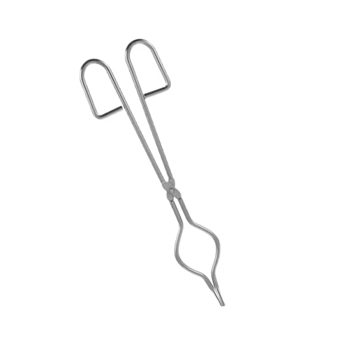 GARIOUANS Crucible Clamp aus Ergonomische Tiegelzange für Metallschmelze und Gießerei Hitzebeständig Sicherer Griff für Schmelzofen und Laboranwendungen von GARIOUANS
