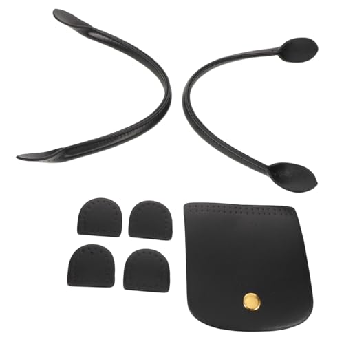 GARIOUANS DIY Handtaschen-griffset PU Leder Ersatzhenkel für Häkel-Taschen Kleine Handtaschen Griffe mit Flip-Schnalle Eckenschutz Zubehör für Kreative Taschenprojekte GARIOUANS DIY Handtaschen-griffset PU Leder Ersatzhenkel für Häkel-Taschen Kleine Handtaschen Griffe mit Flip-Schnalle Eckenschutz Zubehör für Kreative Taschenprojekte von GARIOUANS