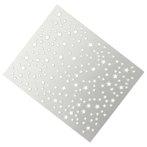 GARIOUANS DIY Stern Schneideform aus Robustem Kohlenstoffstahl Präzise Stanzschablone für Scrapbooking Embossing Bastelarbeiten Wiederverwendbar und Fein Verarbeitet von GARIOUANS