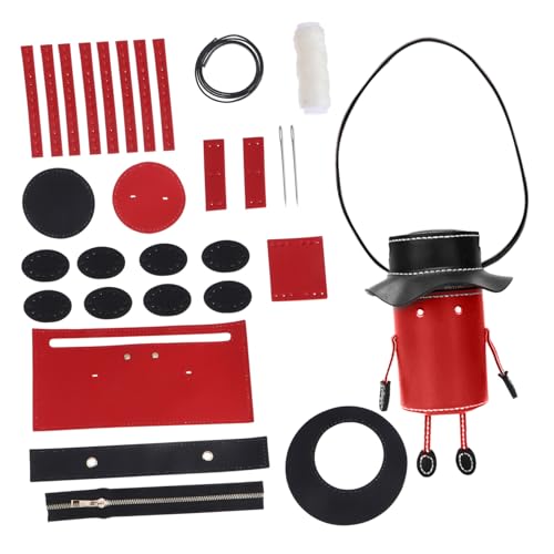 GARIOUANS DIY Wasserbeutel Tasche PU Rotes Material Handgemachtes Nähzubehör für Kleine Umhängetasche Praktisch für Lippenstift Schlüssel Mobiles Zubehör für Mädchen und Bastler GARIOUANS DIY Wasserbeutel Tasche PU Rotes Material Handgemachtes Nähzubehör für Kleine Umhängetasche Praktisch für Lippenstift Schlüssel Mobiles Zubehör für Mädchen und Bastler von GARIOUANS