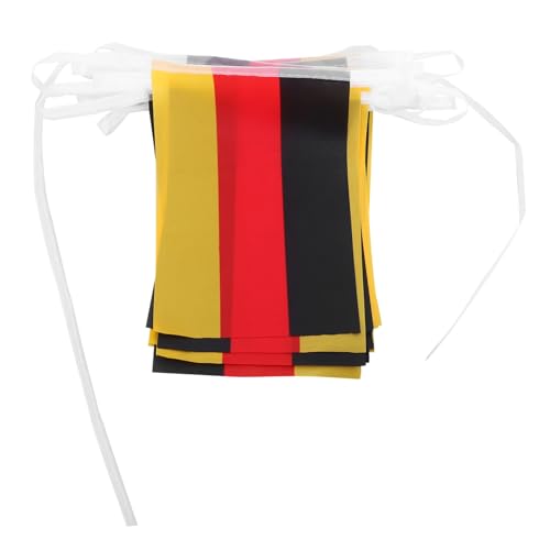 GARIOUANS Deutschland Fahnenkette Wetterfeste Deko mit Doppelt Genähten Mini Flaggen Vielseitig für Garten Fenster Party und Heimdekoration Kompakt und Farbintensiv GARIOUANS Deutschland Fahnenkette Wetterfeste Deko mit Doppelt Genähten Mini Flaggen Vielseitig für Garten Fenster Party und Heimdekoration Kompakt und Farbintensiv von GARIOUANS