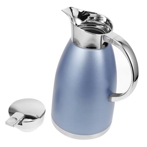 GARIOUANS Doppelwandiger Edelstahl Wasserkocher Isolierkanne Warmhaltefunktion Leckfrei Großes Fassungsvermögen Nordic Blau Für Kaffee Wasser Getränke Camping Zuhause GARIOUANS Doppelwandiger Edelstahl Wasserkocher Isolierkanne Warmhaltefunktion Leckfrei Großes Fassungsvermögen Nordic Blau Für Kaffee Wasser Getränke Camping Zuhause von GARIOUANS