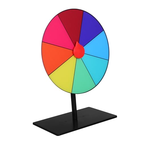 GARIOUANS Drehteller Karnevals Gewinnrad Glücksspiel Zufalls Gewinnrad Roulette Räder Trocken Abwischbarer Spinner Rad Spinner Messe Spinner Tisch Spinner Kunststoff GARIOUANS Drehteller Karnevals Gewinnrad Glücksspiel Zufalls Gewinnrad Roulette Räder Trocken Abwischbarer Spinner Rad Spinner Messe Spinner Tisch Spinner Kunststoff von GARIOUANS