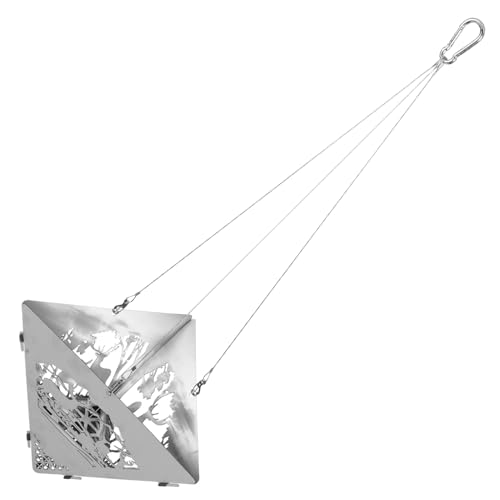 GARIOUANS Dreieckiger Camping Herdständer Leicht Tragbar Langlebig für Grillen Outdoor Barbecue Geeignet GARIOUANS Dreieckiger Camping Herdständer Leicht Tragbar Langlebig für Grillen Outdoor Barbecue Geeignet von GARIOUANS