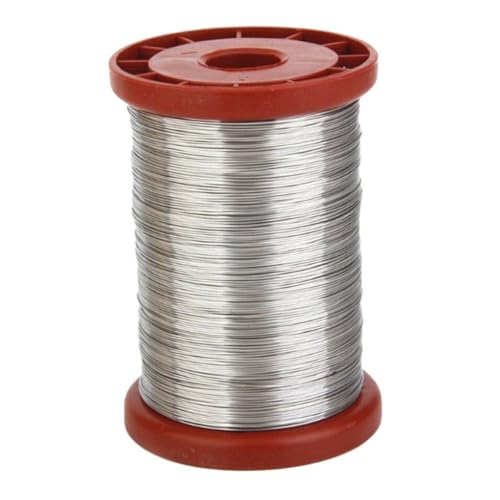 GARIOUANS Edelstahl Drahtrolle Imkereibedarf Korrosionsbeständig Langlebig für Bienenstockrahmen Bienenzuchtrahmen-Werkzeug Praktisch und Leicht für Outdoor Bienenzucht von GARIOUANS