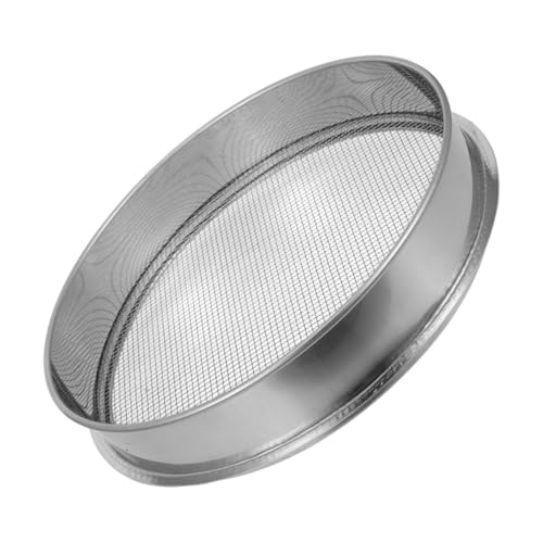 GARIOUANS Edelstahl Bodensieb Garten Maschensieb Steinsieb Erdsieb Gartengerät Werkzeug Zum Filtern Von Steinen von GARIOUANS