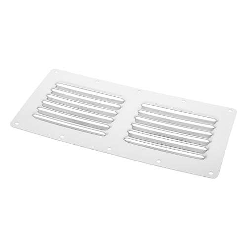 GARIOUANS Edelstahl Lüftungsgitter Ventilationsplatte für Grill und Feuerstelle Wetterbeständig Einfache Anbringung Vielseitig für Außenküche und BBQ Belüftung Rostfrei Langlebig von GARIOUANS