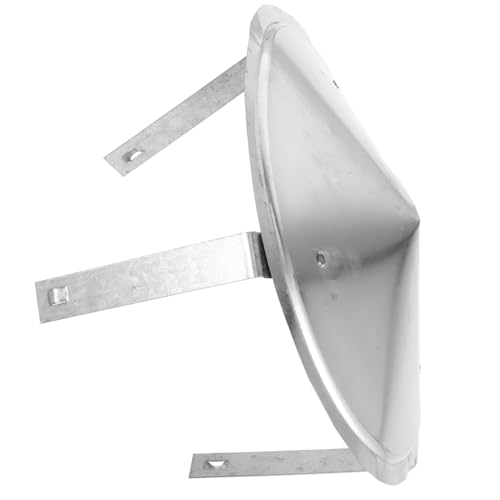 GARIOUANS Edelstahl Schornstein Regenhaube Pilzförmiger Dach Regenhut Winddicht Leicht Installierbar Für Kaminofen Gartenhaus von GARIOUANS