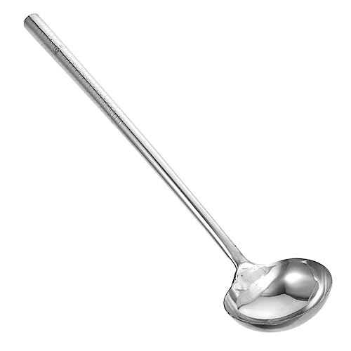 GARIOUANS Edelstahl Woklöffel mit Langem Griff Robuste Kochkelle für Vielseitige Küchenutensilien Hitzebeständig Rutschfest zum Servieren und Kochen im Haushalt und Restaurant GARIOUANS Edelstahl Woklöffel mit Langem Griff Robuste Kochkelle für Vielseitige Küchenutensilien Hitzebeständig Rutschfest zum Servieren und Kochen im Haushalt und Restaurant von GARIOUANS