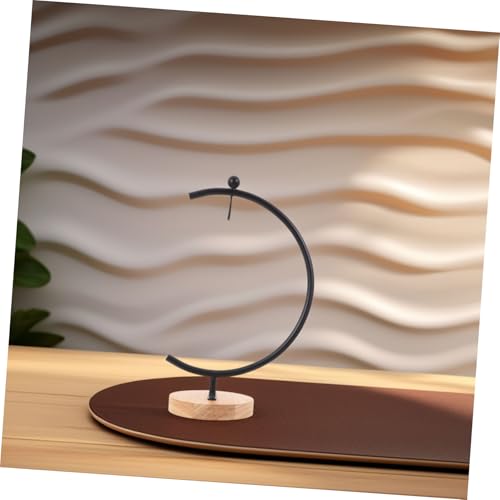 GARIOUANS Eisen Ornament Display Ständer mit Robustem Aufhänger für Hängende Glas Kugel Terrarien und Luftpflanzen Minimalistisches Design für Vielseitige Dekoration und Sichere GARIOUANS Eisen Ornament Display Ständer mit Robustem Aufhänger für Hängende Glas Kugel Terrarien und Luftpflanzen Minimalistisches Design für Vielseitige Dekoration und Sichere von GARIOUANS