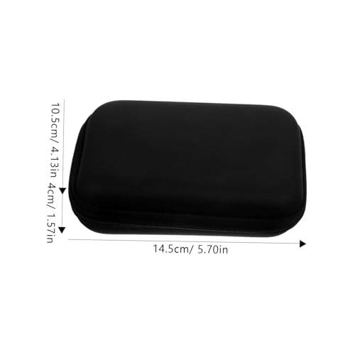 GARIOUANS Elektronische Aufbewahrungstasche EVA Schutztasche mit Reißverschluss Stoßfestes Reise zubehör für Kabel USB sticks Kompakte Organizer Tasche für Outdoor und Büro von GARIOUANS