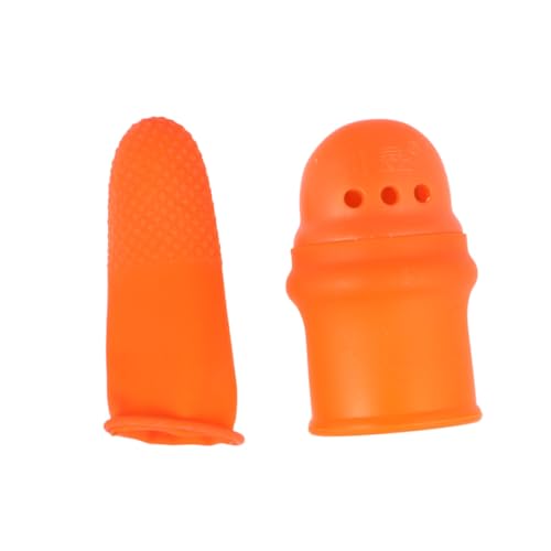 GARIOUANS Ergonomischer Gartendäumling aus Elastischem mit Gebogenem Erntemesser Langlebiges Gartengerät für Gemüse Obst und Beerenernte Komfortabler Fingerschutz S Orange Gelb GARIOUANS Ergonomischer Gartendäumling aus Elastischem mit Gebogenem Erntemesser Langlebiges Gartengerät für Gemüse Obst und Beerenernte Komfortabler Fingerschutz S Orange Gelb von GARIOUANS