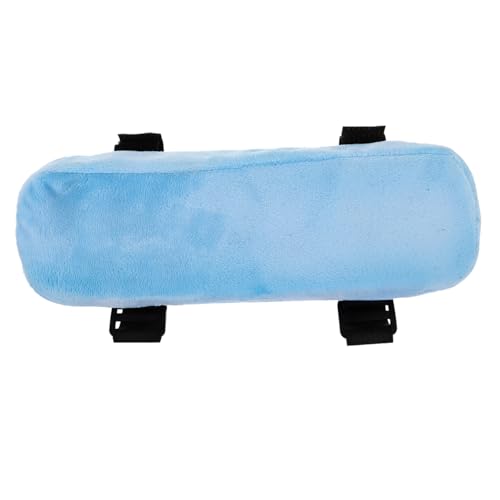 GARIOUANS Ergonomisches Armlehnenpolster aus Memory Schaum rutschfeste Bürostuhl unterlage Weiches Armpolster für Mittlere Armlehne Komfortables Kissen für Schreibtischstuhl Blau von GARIOUANS
