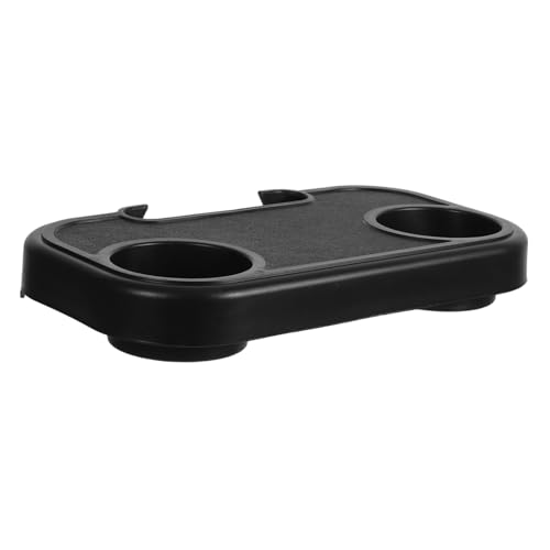 GARIOUANS Faltbarer Getränkehalter für Strandstuhl Kompakter Armlehnen Organizer für Camping Patio Robustes Platzsparendes Tablett für Flaschen Snacks für Outdoor Aktivitäten von GARIOUANS