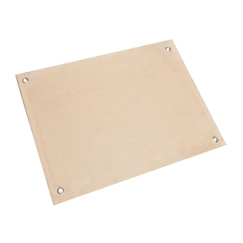 GARIOUANS Feuerfeste Glasfasermatte Hitzebeständige Isomatte Outdoor Camping Picknickdecke Feuersichere Schutzdecke für Grillplatz und Feuerstelle von GARIOUANS