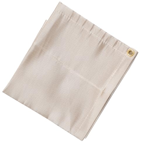 GARIOUANS Feuerfeste Outdoor isomatte aus Flexiblem Fiberglas Hitzebeständige Tragbare Grill Camping Matte als Brandschutzunterlage für Picknick Garten und Kaminbereich von GARIOUANS
