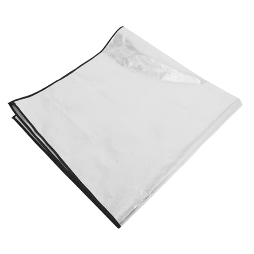 GARIOUANS Feuerfeste Schutzmatte für Feuerstellen und Grill Hitzebeständig Splashproof rutschfeste BBQ Unterlage aus Fiberglas für Terrasse und Garten von GARIOUANS