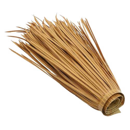 GARIOUANS Feuerfestes Künstliches Strohdach Realistische Simulation Wetterfeste Gartendeko für Pavillon Terrasse Außenbereich Dekoratives Landschaftsdach Pflegeleicht Langlebig GARIOUANS Feuerfestes Künstliches Strohdach Realistische Simulation Wetterfeste Gartendeko für Pavillon Terrasse Außenbereich Dekoratives Landschaftsdach Pflegeleicht Langlebig von GARIOUANS