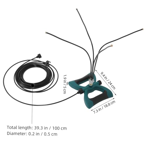 GARIOUANS Freistehendes Outdoor Sprühnebelsystem mit Verlängerungsschlauch Leichtes Tragbares Kühlungssystem für Terrasse Garten und Gartenparty Effiziente Luftabkühlung für Außenbereiche GARIOUANS Freistehendes Outdoor Sprühnebelsystem mit Verlängerungsschlauch Leichtes Tragbares Kühlungssystem für Terrasse Garten und Gartenparty Effiziente Luftabkühlung für Außenbereiche von GARIOUANS