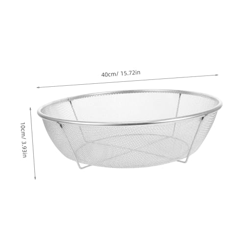 GARIOUANS Galvanisiertes Eisensieb Gartensieb mit Feinem Maschenfilter Robustes Bodensieb für Sand Erde Kompost und Garten Langlebig und Vielseitig für Gartenarbeit GARIOUANS Galvanisiertes Eisensieb Gartensieb mit Feinem Maschenfilter Robustes Bodensieb für Sand Erde Kompost und Garten Langlebig und Vielseitig für Gartenarbeit von GARIOUANS