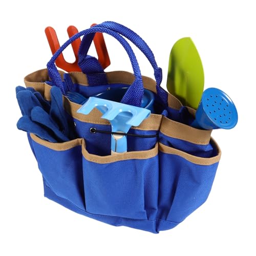 GARIOUANS Gartengeräte Leicht und Robust Multifunktional für Garten und Strand Blaues Outdoor Sandspielzeug für Jungen und Mädchen zum Pflanzen und Buddeln von GARIOUANS