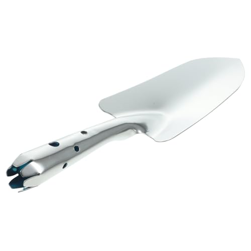 GARIOUANS Gartenschaufel Handliche Pflanzkelle Robust für Umpflanzen Unkrautentfernung und Bodenbearbeitung im Garten und Balkon Multifunktionales Gartenwerkzeug mit Holzgriff von GARIOUANS