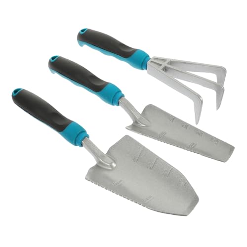 GARIOUANS Gartenwerkzeug Teilig Handharke Pflanzkelle Unkrautstecher mit Ergonomischem Griff für Gartenliebhaber zum Pflanzen und Unkrautentfernung von GARIOUANS