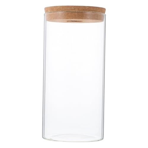 GARIOUANS Glas Ökologische Flasche Hochborosilikat Mikrolandschaft Gefäß DIY Dekoration Transparent Vielseitig Wohnraum Büro Wohnzimmer Pflanzen Terrarium von GARIOUANS