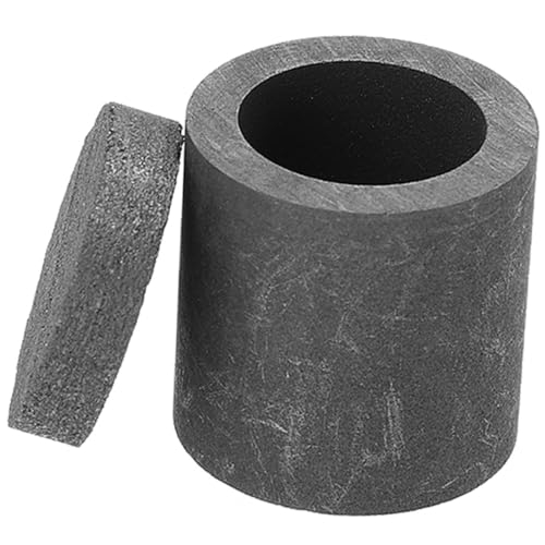 GARIOUANS Graphit Schmelztiegel mit Deckel für Metallgießen Kleines Schmelztiegel Professioneller Hochtemperatur Tiegel zum Schmelzen Raffinieren und Gießen von Gold Silber Kupfer GARIOUANS Graphit Schmelztiegel mit Deckel für Metallgießen Kleines Schmelztiegel Professioneller Hochtemperatur Tiegel zum Schmelzen Raffinieren und Gießen von Gold Silber Kupfer von GARIOUANS